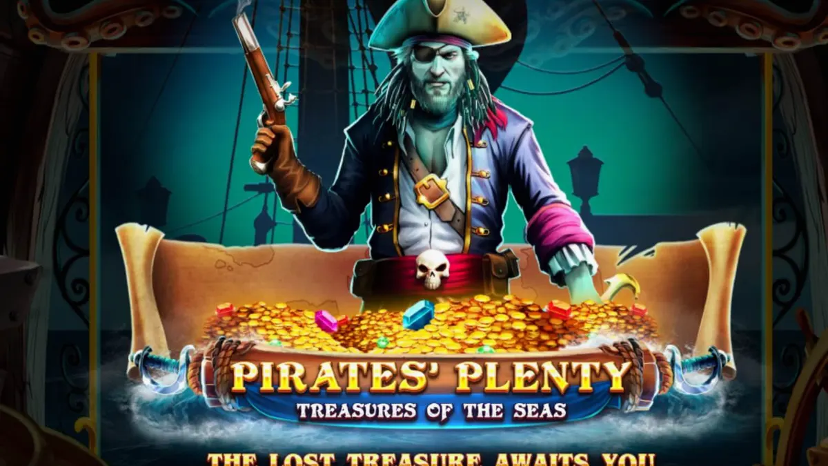 Pirates’ Plenty: Treasures of the Seas slot game interface