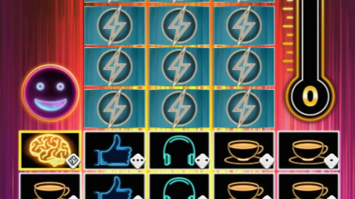Dopamine Rush Dice slot neon arcade theme
